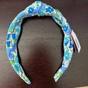 J. Crew Knot Headband Liberty Print NWT